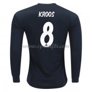 Maillot de foot Real Madrid 2018-19 Toni Kroos 8 maillot extérieur manche longue..